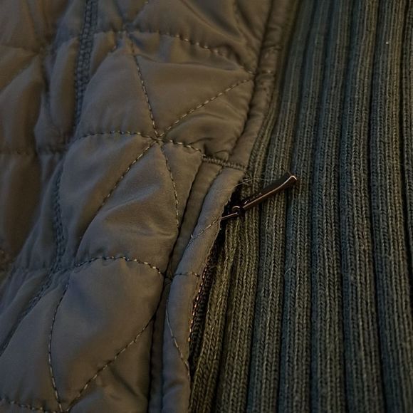 PrAna Deep Balsam Diva Ribbed Side Sherpa Interior Vest Size Small - Picture 6 of 7